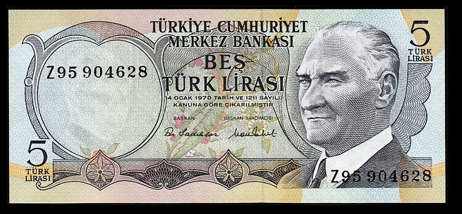 Turkey Z95 Replacement Banknote