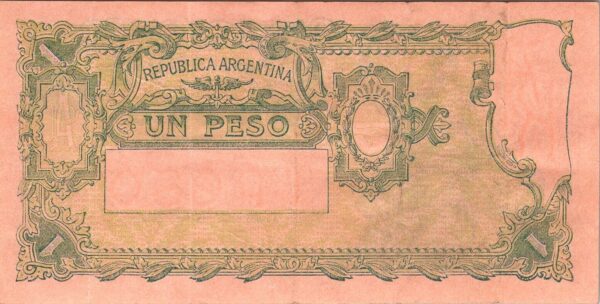 Argentina 1 Peso 1947, aXF, P-257 - Image 3