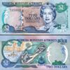 Bermuda 2 Dollars 2000, UNC, 5 Pcs LOT, Consecutive, P-60a, Prefix C/I - Image 3