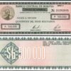 Bolivia 500000 Pesos Bolivianos, UNC, 5 Pcs LOT, Consecutive, 1984, P-189 - Image 3