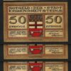 Germany, Ehrenbreitstein 50 Pfennig 1921, 5 Pcs LOT, UNC