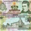 Honduras 20 Lempiras 2016, UNC, P-100, NEW SIGN, Prefix CB