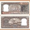 India 10 Rupees 1985, UNC 5 Pcs Consecutive Lot, P-60k, S85 MALHOTRA, Letter F - Image 3