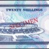 KENYA 20 SHILLINGS 1992, UNC, SPECIMEN, P-25cs, H/43 000000 - Image 3