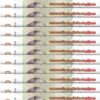 Lao Laos 20000 Kip 2020, UNC, 20 Pcs LOT, Consecutive, P-New, Prefix AA