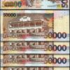 Saint Thomas, Sao Tome 50000 Dobras 2013, UNC, 5 PCS Consecutive LOT, P-68e