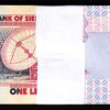 Sierra Leone 1 Leone 2022, ½ BUNDLE, Pack of 50 PCS, UNC, P-34 - Image 3