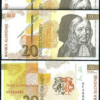 Slovenia 20 Tolarjev 1992, UNC, 2 Pcs PAIR, Consecutive, P-12, Pre-Euro