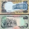 South Vietnam 1000 Dong, 1972, aAU / UNC, 5 Pcs LOT, P-34 - Image 3
