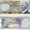 TURKEY 5 LIRA 1968 UNC 5 PCS CONSECUTIVE LOT 3 SIGN P.179 - F -SERIAL