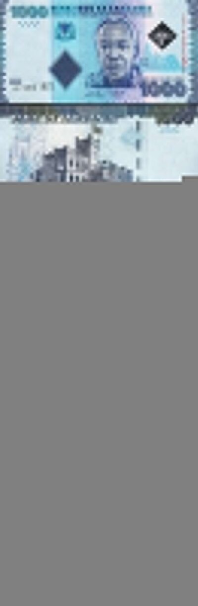 Tanzania 1000 Shillings Nd 2020, UNC, 20 PCS Consecutive LOT, P-41