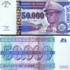 Zaire 50,000 50000 Zaires 1996, UNC, 5 PCS Consecutive LOT, Hdmz, P-75 - Image 3