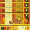 ABKHAZIA 10 Apsar 2024 UNC, 20 Pcs LOT, Consecutive, Comm. Leopard, P-3, NEW - Image 4