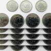 BRAZIL UNC 5 (x) 7 Pcs COINS Set 5 10 50 100 C. 100 500 1000 Cruzeiros 1992 1994 - Image 3