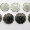 BRAZIL UNC 5 (x) 7 Pcs COINS Set 5 10 50 100 C. 100 500 1000 Cruzeiros 1992 1994 - Image 5