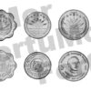 Bangladesh UNC 7 Pcs COINS Set, 1 5 10 25 Poisha 1 2 5 Taka 1974 2013