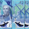 Barbados 2 Dollars, 2022, UNC, 2 Pcs PAIR, Consecutive, Polymer, P-80
