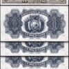 Bolivia 1 Boliviano 1928 (1952), UNC, 5 Pcs LOT, Consecutive, P-128c, Serie Y 15