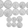 Ecuador 8 Pcs UNC Coin SET,  5 10 10 25 25 25 50 50 Centavos 2023 2024
