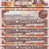 Honduras 10 Lempiras 2019, UNC, 5 Pcs LOT,  Consecutive, P-99