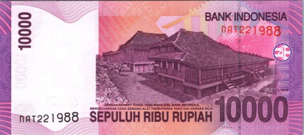 Indonesia 10000 Rupiah 2005, UNC, P-143a - Image 3