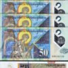 Macedonia 50 Denari 2018, UNC, 20 Pcs LOT, Consecutive, Polymer, P-26 - Image 3