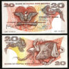 Papua New Guinea 20 Kina 1981-1985, UNC, 5 Pcs LOT, Consecutive, P-10c, Sign 8 - Image 3