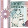 Romania 1000 Lei 1991, XF, P-101Ab, Block C 0005