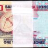Sierra Leone 1000 Leones 2021, UNC, ½ BUNDLE, Pack of 50 PCS, Consecutive, P-30 - Image 3