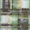 South Sudan 500 Pounds 2020 (2021), UNC, 2 Pcs PAIR, Consecutive, P-New