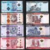 Tanzania 4 Pcs UNC Set, 1000 2000 5000 10000 Shillings ND 2020, UNC, P-New
