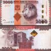 Tanzania 4 Pcs UNC Set, 1000 2000 5000 10000 Shillings ND 2020, UNC, P-New - Image 5
