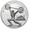 Turkey 1998, Silver 925 Ag Coin,2000 Summer Olympic Barbell, 2500000 TL.UNC, COA - Image 4