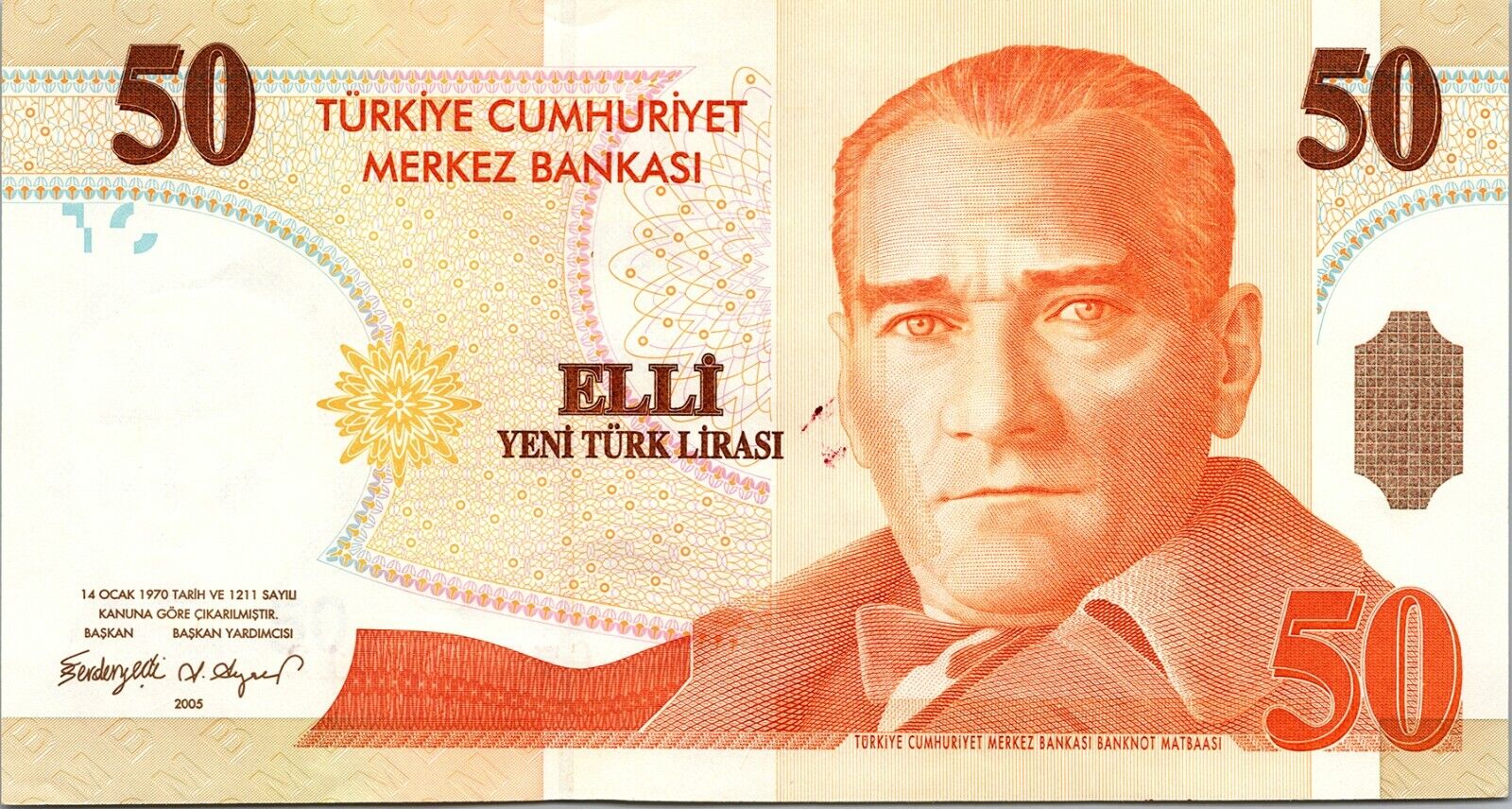 Турецкие Лиры бумажные банкноты