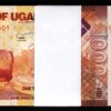Uganda 1000 Shillings 2021 2022, UNC, BUNDLE, Pack 100 Pcs, P-49, New Sign, Date
