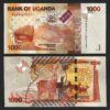 Uganda 1000 Shillings 2021 2022, UNC, BUNDLE, Pack 100 Pcs, P-49, New Sign, Date - Image 4