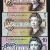 ANGUILLA ISLAND 10 x 5 PCS SET 2 5 10 20 50 $ UNC 2019 HYBRID POLYMER QUE II - Image 6