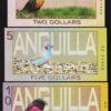 ANGUILLA ISLAND 10 x 5 PCS SET 2 5 10 20 50 $ UNC 2019 HYBRID POLYMER QUE II - Image 8