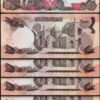 Afghanistan 1000 Afghanis 1977 (1356), VF+, 5 Pcs LOT, P-53c