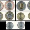 Angola 5 PCS UNC Coin SET, 50 Centimos 1 5 10 20 Kwanzas 2012 2014 - Image 3