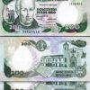 Colombia 200 Pesos 1989, UNC, 2 Pcs PAIR, Consecutive, P-429d