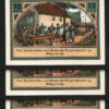Germany, Stutzerbach 75 Pfennig 1921, UNC-, 5 Pcs LOT, Type 1
