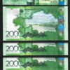 Kazakhstan 2000 Tenge 2012, UNC, 10 Pcs LOT, Consecutive, P-41a, Pr AA,With Sign - Image 3