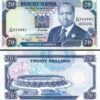 Kenya 20 Shillings 1992, UNC, P-25e