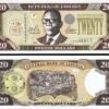 Liberia 20 Dollars 2003, UNC, P-28a
