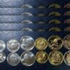 Malawi 5 x 9 Pcs Coins SET, 1 2 5 10 20 50 Tambala 1 5 10 Kwacha, 1995 2006, UNC