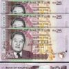 Mauritius 25 Rupees 2009, UNC, 20 Pcs LOT, Consecutive, P-49d - Image 3