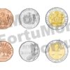 NIGERIA SET of 5 Coins, 1 10 50 Kobo 1 2 Naira 1991 2006, UNC
