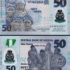 Nigeria 50 Naira 2021, UNC, 5 Pcs LOT, Consecutive, P-New, Polymer - Image 3