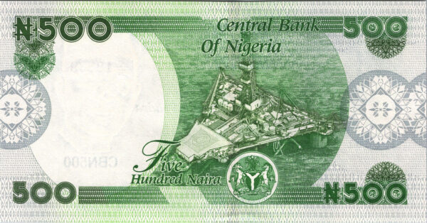 Nigeria 500 Naira 2024, RADAR 198891, UNC, P-NEW DATE, NEW SIGN - Image 3